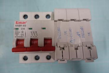 Holzmann Maschinen Ersatzteil passend zu SSV16A #3 MCB 16A/3p/400V